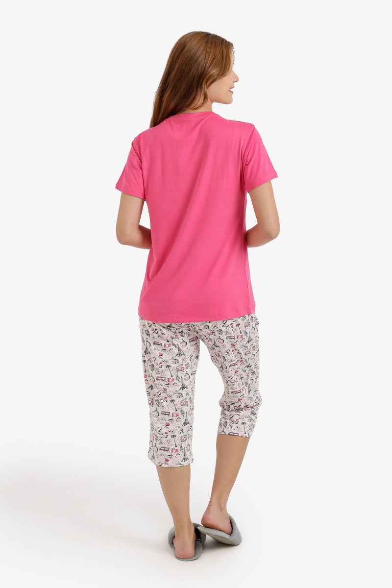 Carina Cookies Love is Here Graphic Pyjama Set - Image 4
